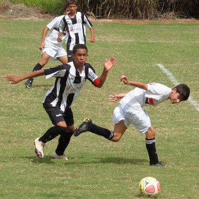 Time infantil: venceu Guaraense no ano passado