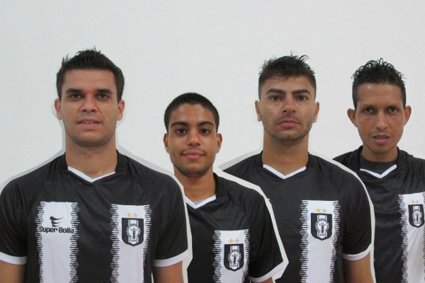Marcelo, Vitinho, Edinho e Rosembrick: reforços alvinegros