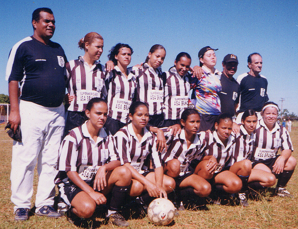 Gildeon foi técnico do time feminino do Ceilândia: um pioneiro, um lutador, um sonhador